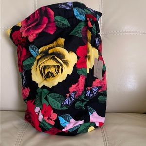 BNWT Vera Bradley Ditty Bag Havana Rose